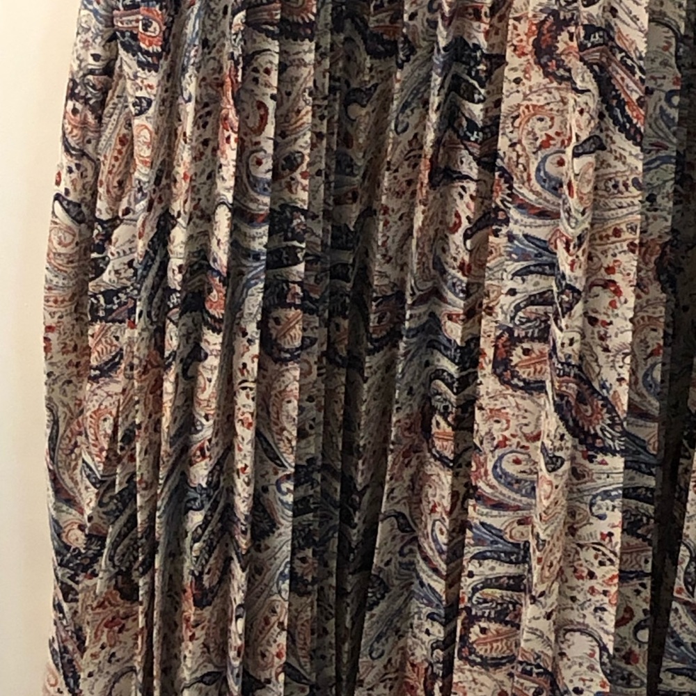 Indigo Rose pleated dress - Picture 3 of 4
